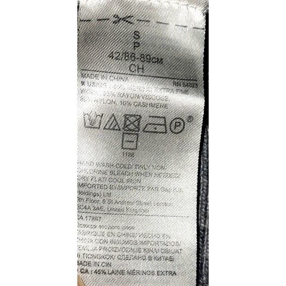 Banana Republic Womens Sweater Italian Merino Cashmere Wool blend Filpucci Small - Picture 8 of 8